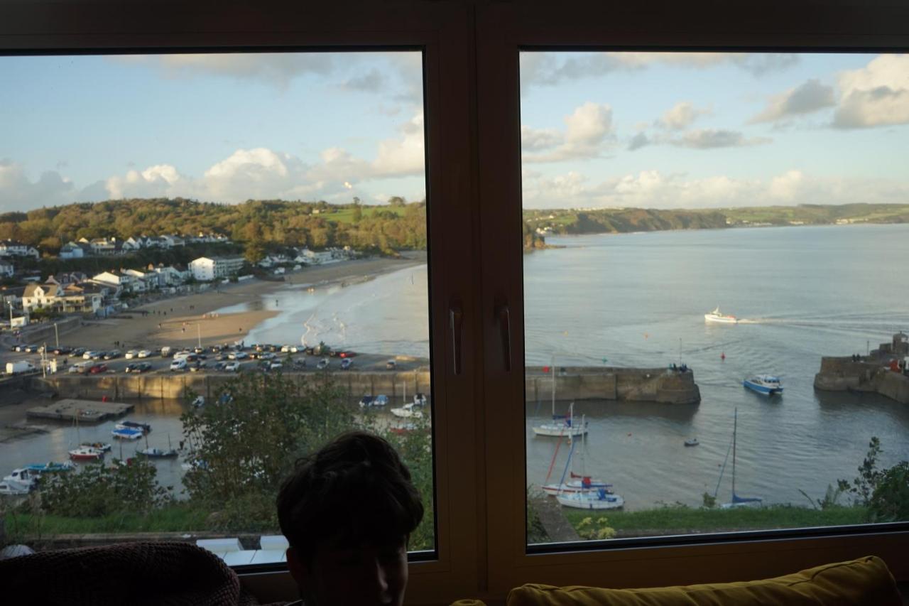Beach House With Sea Views Over Saundersfoot Bay Exterior photo